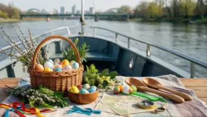 Wielkanoc na fali czyli pomysły na rodzinne zabawy podczas rejsu po Wiśle